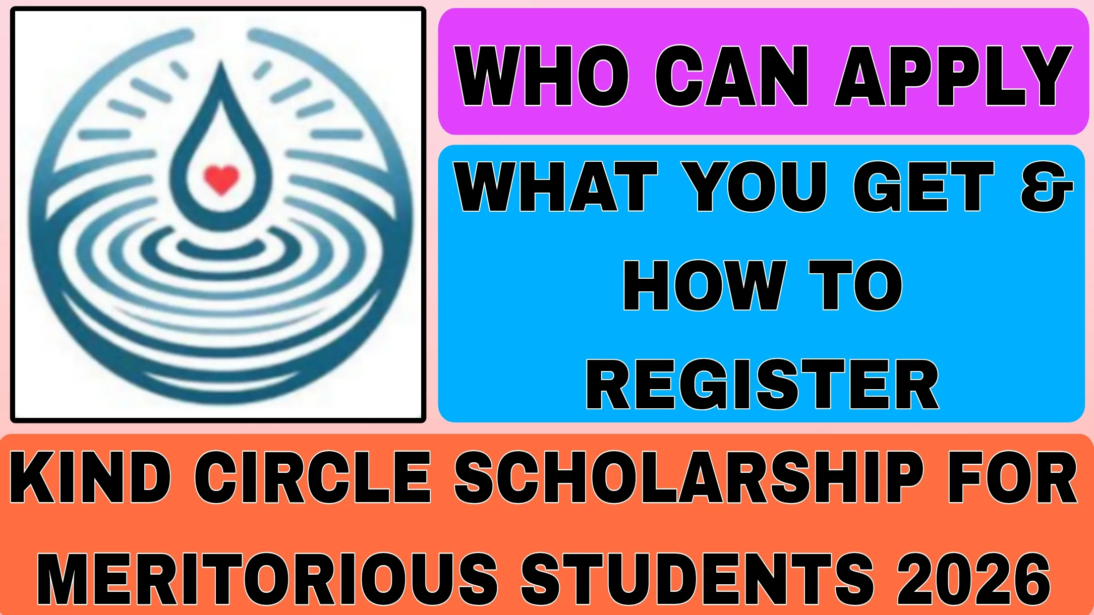 Kind Circle Scholarship for Meritorious Students 2026