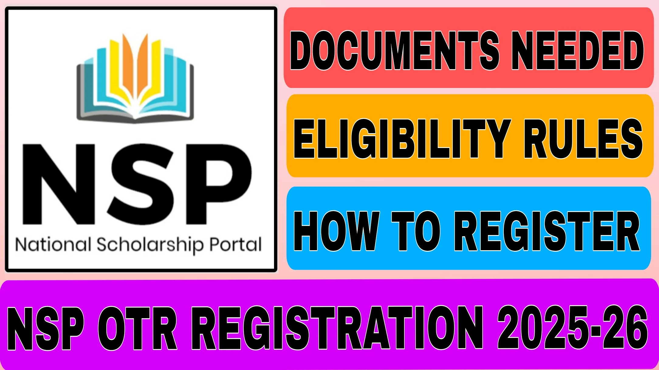 NSP OTR Registration 2025-26